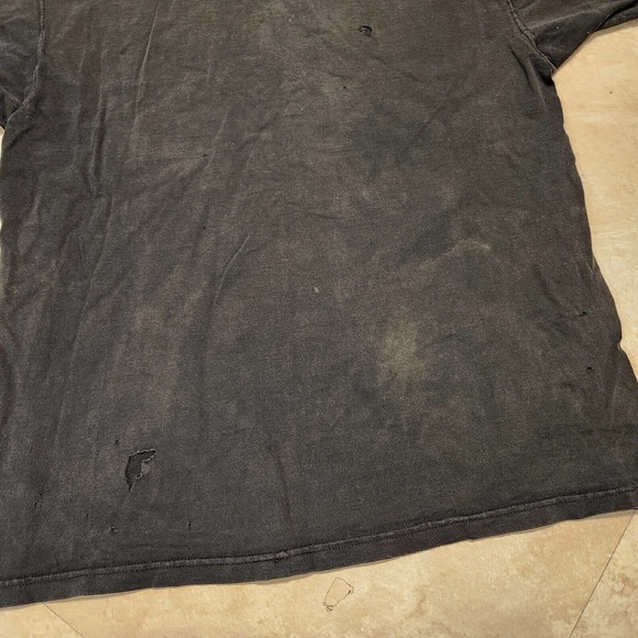 VTG Y2K Razor-Back Tools FADED DISTRESSED Mens L Large Black Graphic T Shirt - Picture 10 of 10